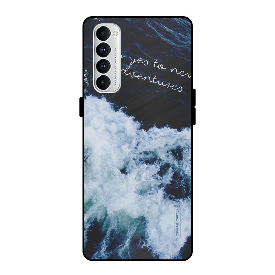 Adventures Metal Back Case for Oppo Reno4 Pro