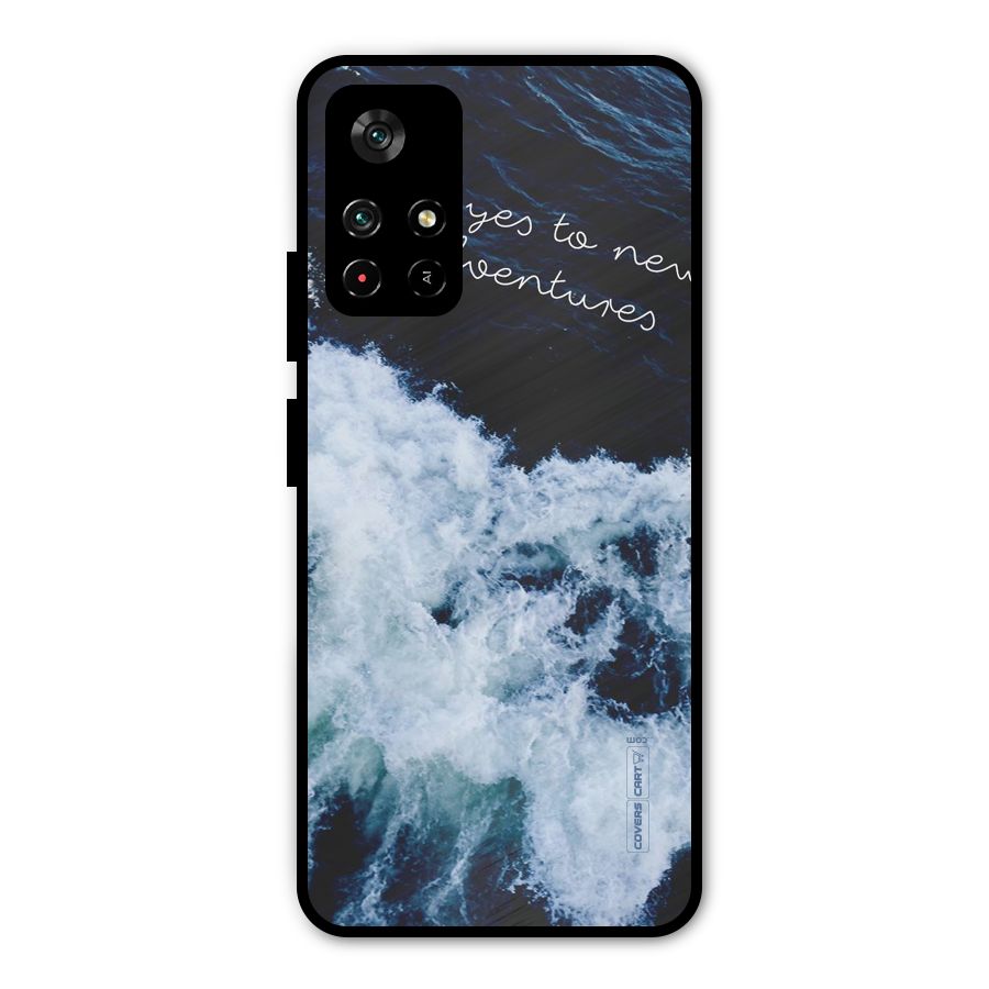 Adventures Metal Back Case for Poco M4 Pro 5G
