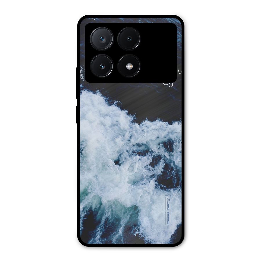 Adventures Metal Back Case for Poco X6 Pro
