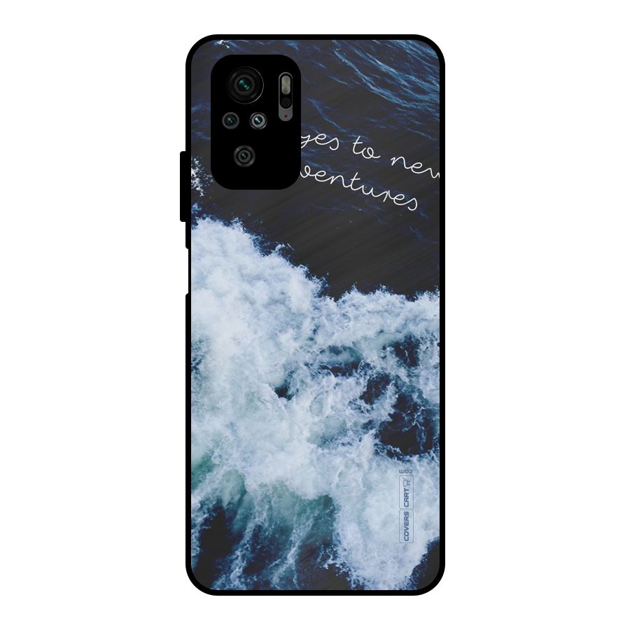 Adventures Metal Back Case for Redmi Note 10S