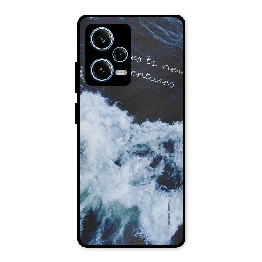 Adventures Metal Back Case for Redmi Note 12 Pro