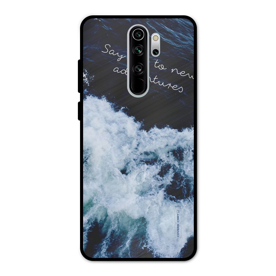 Adventures Metal Back Case for Redmi Note 8 Pro