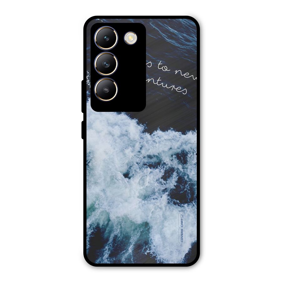 Adventures Metal Back Case for Vivo T3 5G