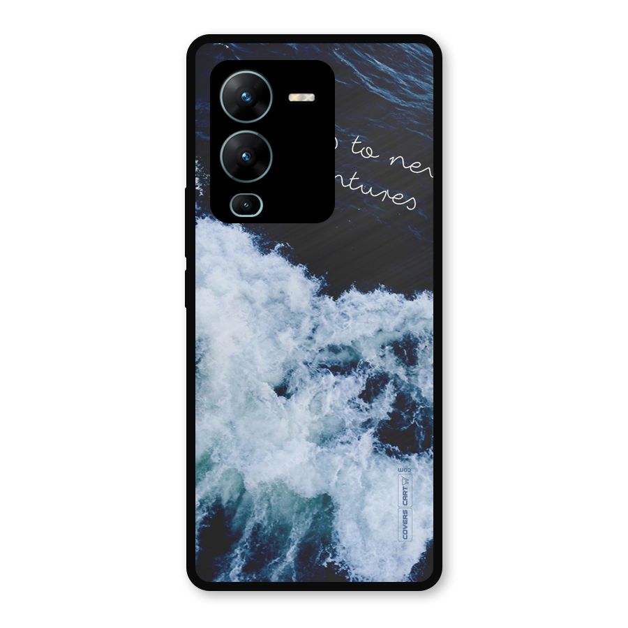 Adventures Metal Back Case for Vivo V25 Pro