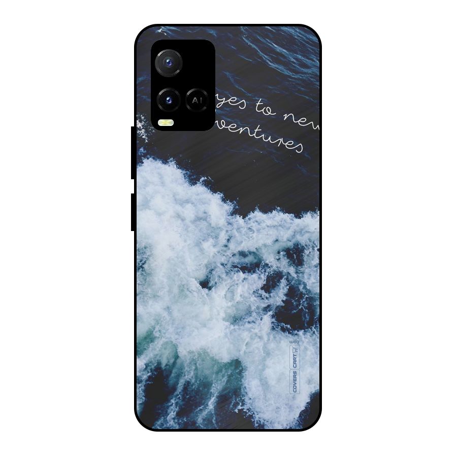 Adventures Metal Back Case for Vivo Y21