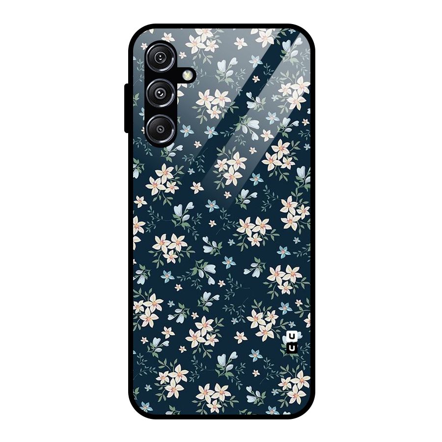 Aesthetic Bloom Glass Back Case for Galaxy M34 5G