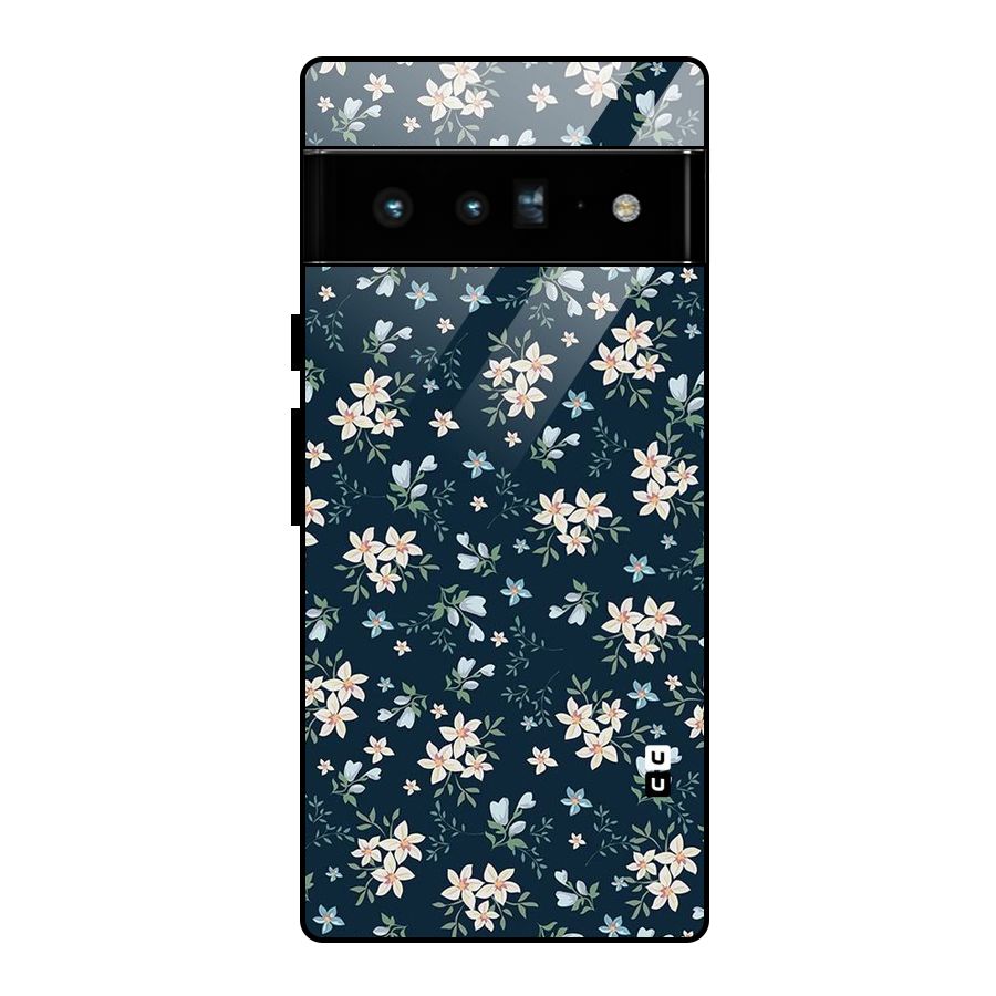 Aesthetic Bloom Glass Back Case for Google Pixel 6 Pro