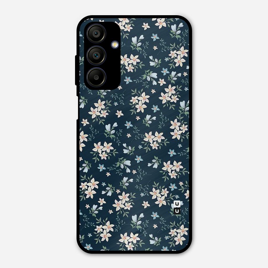 Aesthetic Bloom Metal Back Case for Galaxy A15 5G