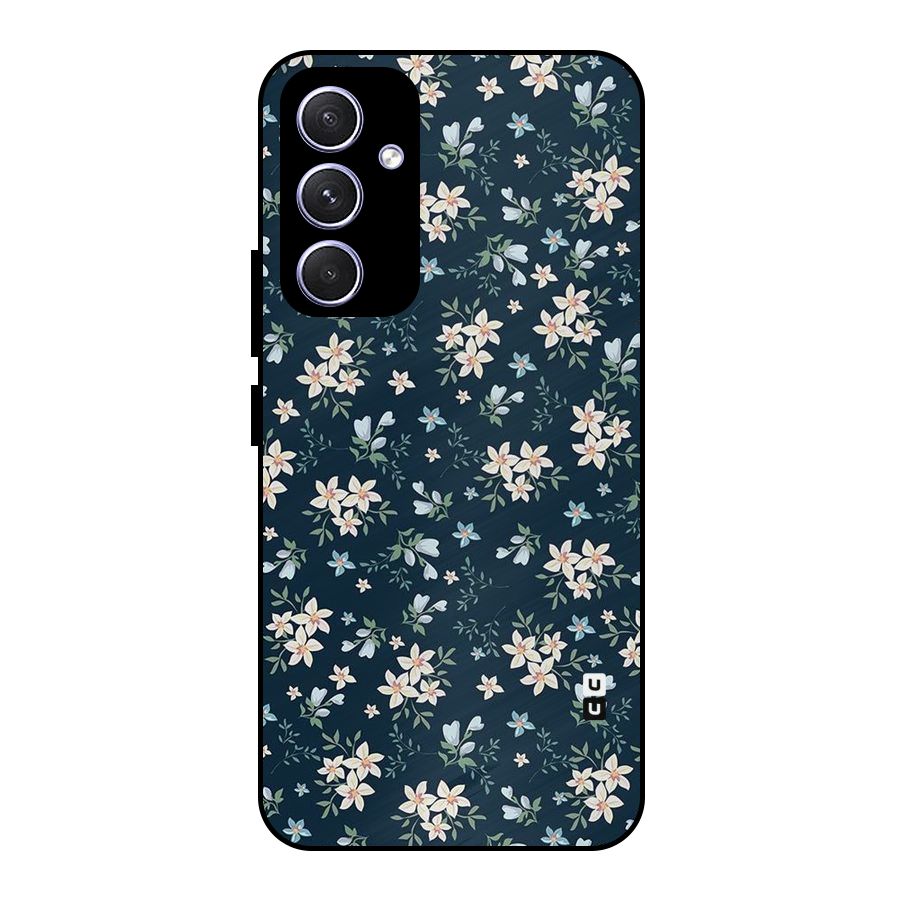 Aesthetic Bloom Metal Back Case for Galaxy A54