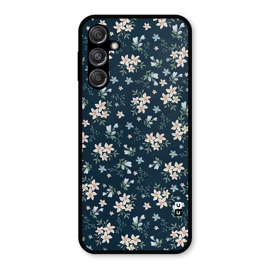 Aesthetic Bloom Metal Back Case for Galaxy M34 5G