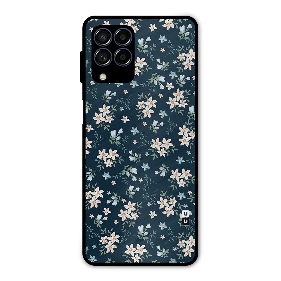 Aesthetic Bloom Metal Back Case for Galaxy M53 5G