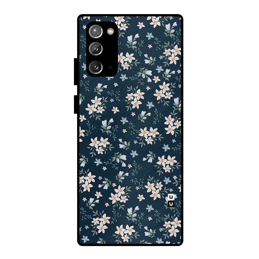 Aesthetic Bloom Metal Back Case for Galaxy Note 20