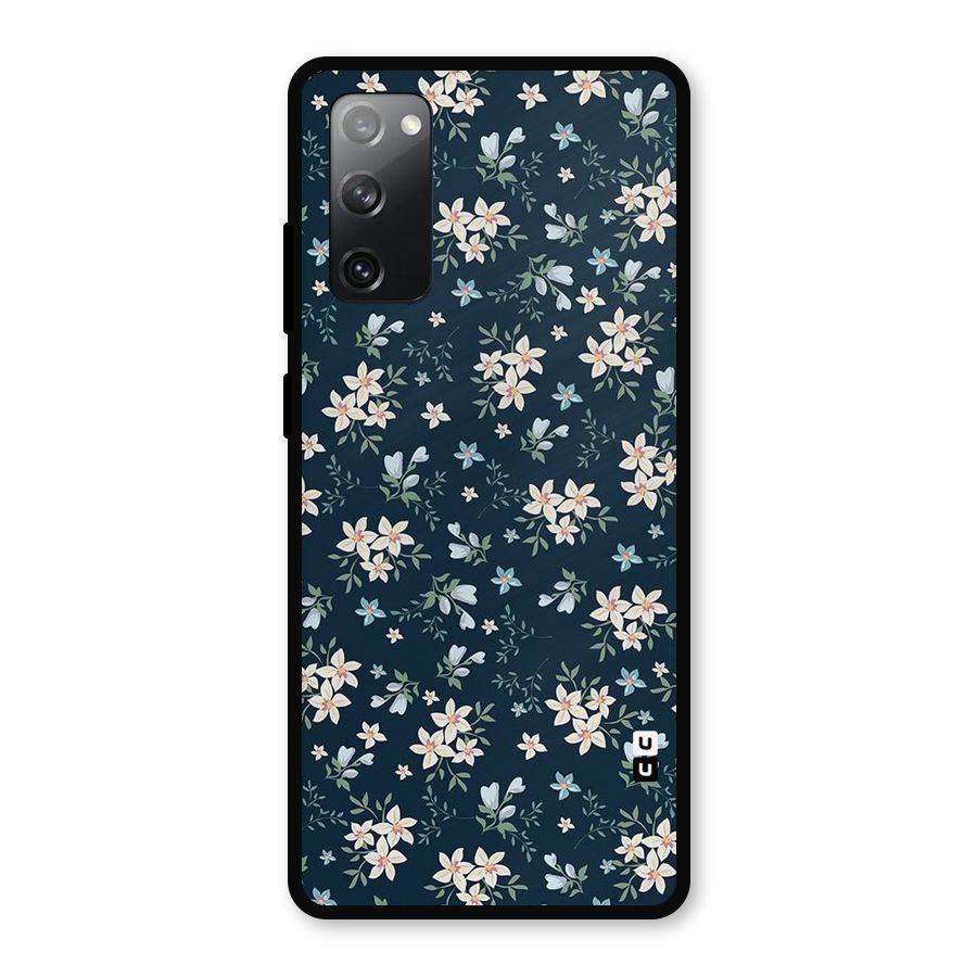 Aesthetic Bloom Metal Back Case for Galaxy S20 FE