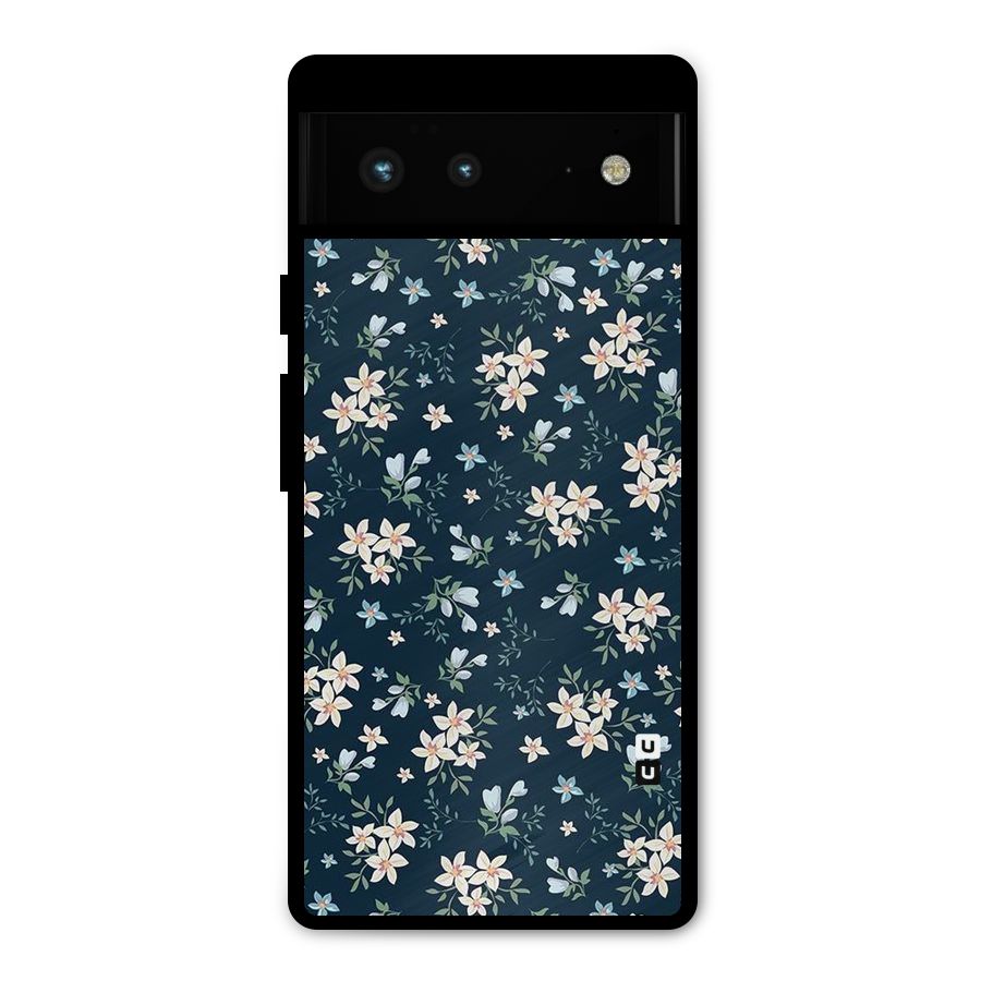 Aesthetic Bloom Metal Back Case for Google Pixel 6