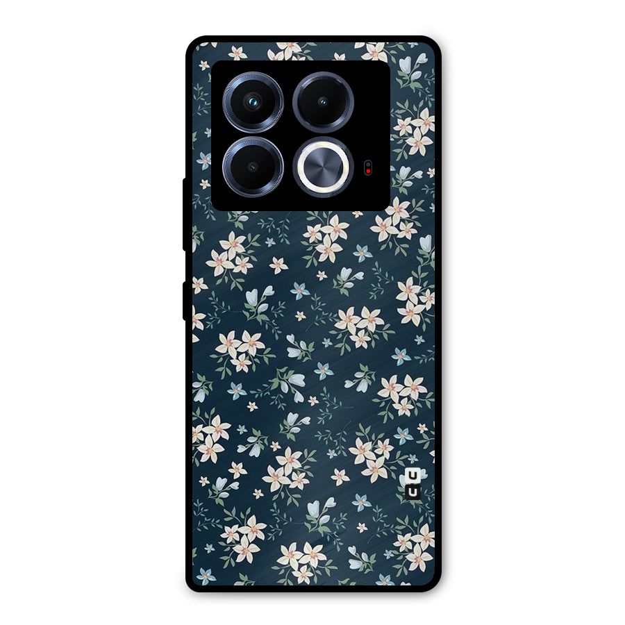 Aesthetic Bloom Metal Back Case for Infinix Note 40 5G
