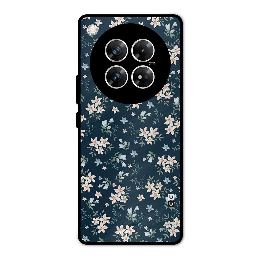 Aesthetic Bloom Metal Back Case for Infinix Zero 40 5G
