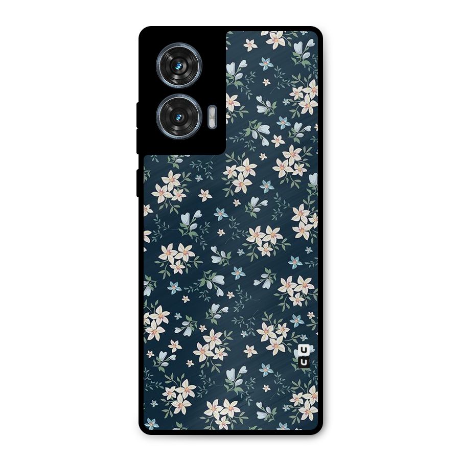 Aesthetic Bloom Metal Back Case for Motorola Edge 50 Fusion