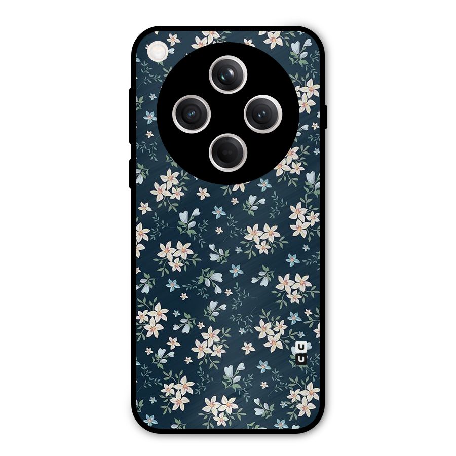Aesthetic Bloom Metal Back Case for Oppo Find X8
