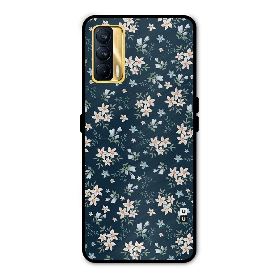 Aesthetic Bloom Metal Back Case for Realme X7