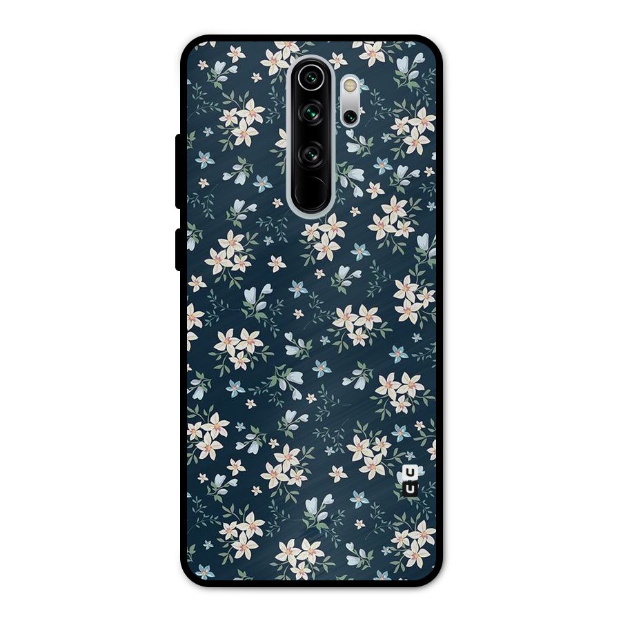 Aesthetic Bloom Metal Back Case for Redmi Note 8 Pro