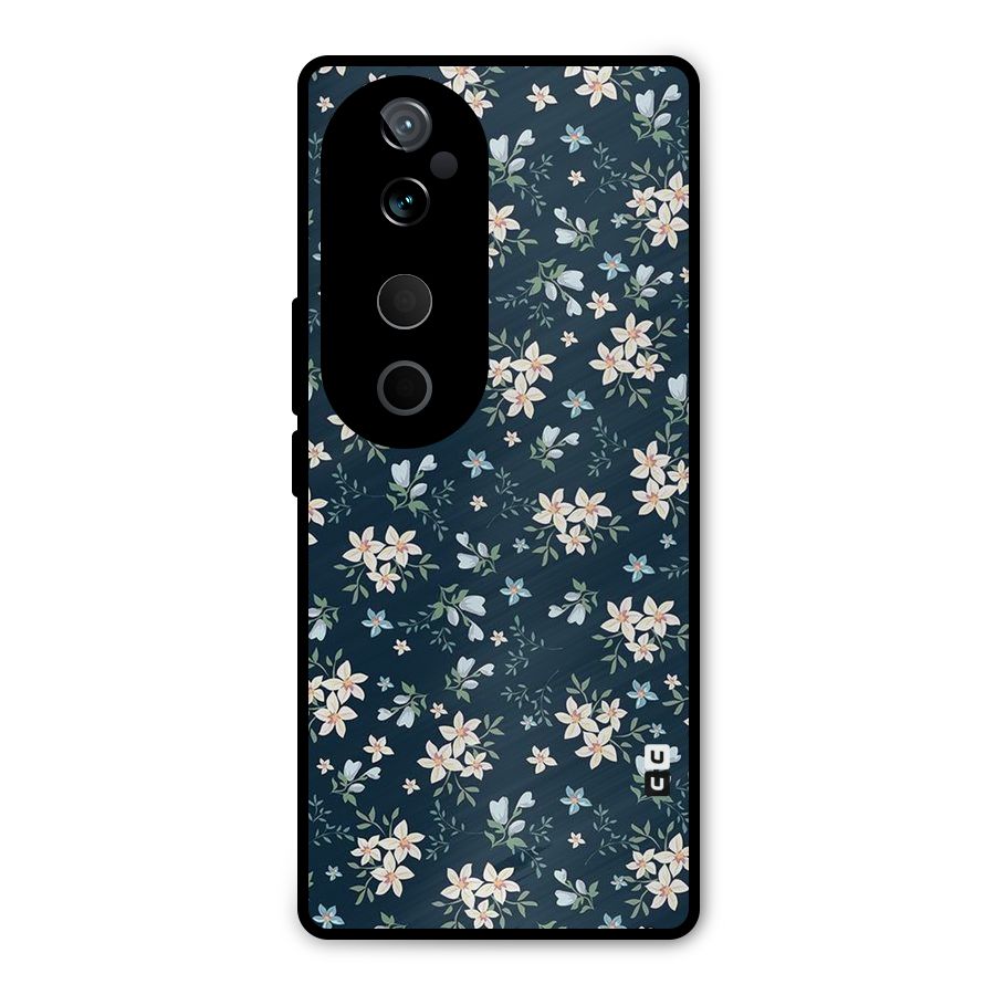 Aesthetic Bloom Metal Back Case for Vivo T3 Ultra