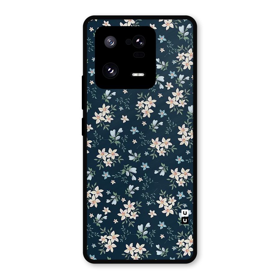 Aesthetic Bloom Metal Back Case for Xiaomi 13 Pro