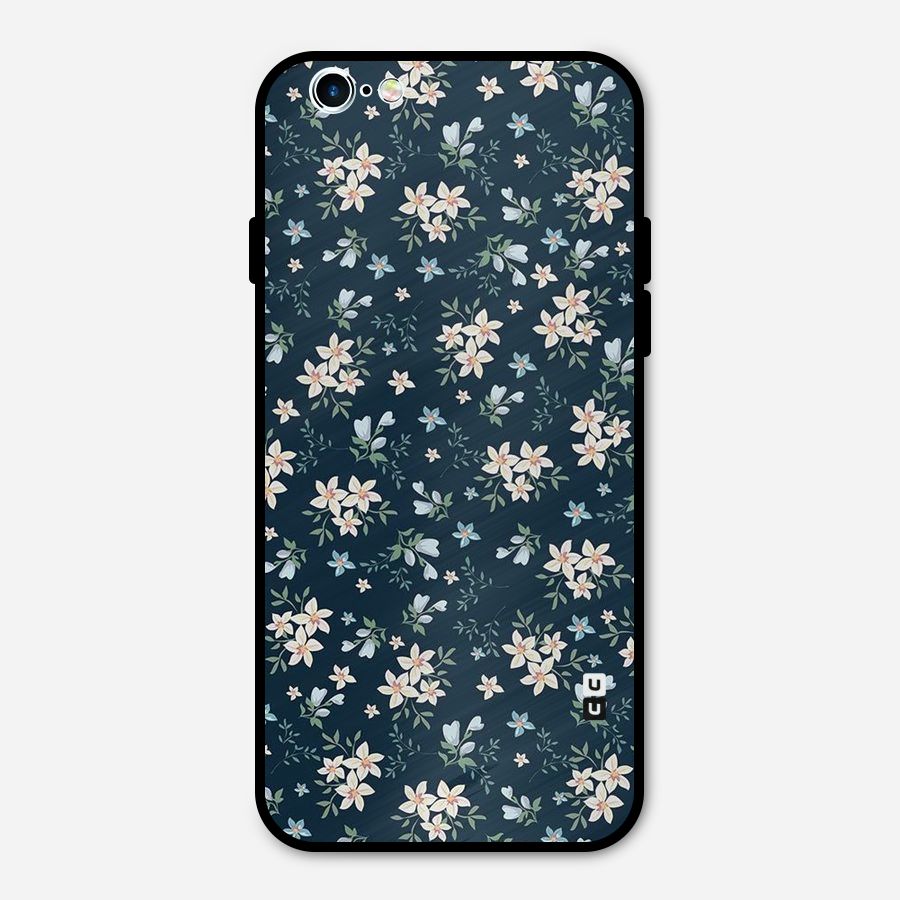 Aesthetic Bloom Metal Back Case for iPhone 6 6s