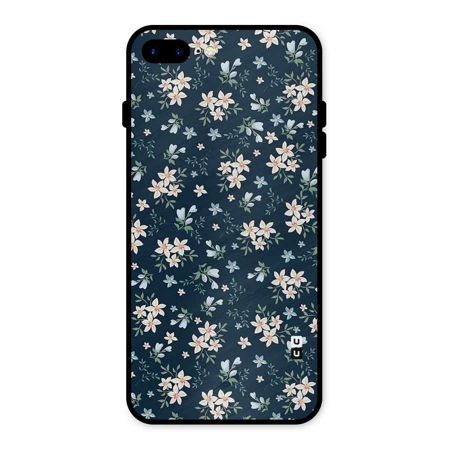 Aesthetic Bloom Metal Back Case for iPhone 7 Plus