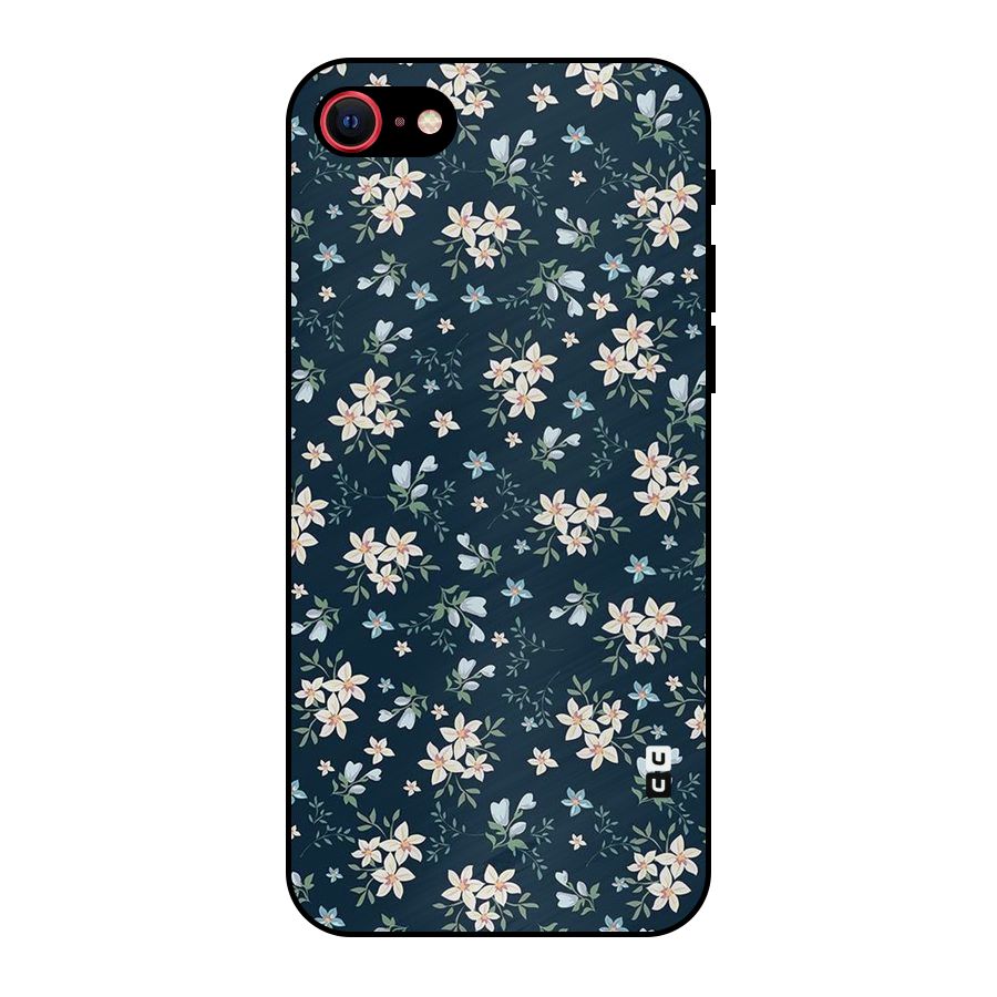 Aesthetic Bloom Metal Back Case for iPhone SE 2020
