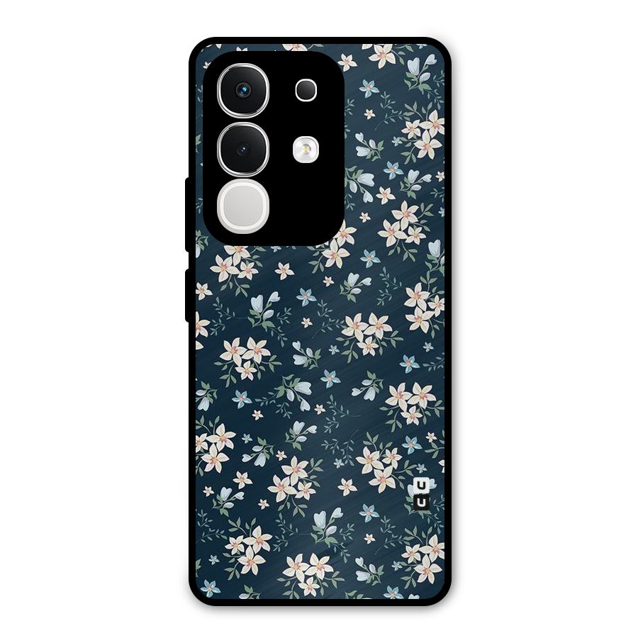 Aesthetic Bloom Metal Back Case for iQOO Z10x