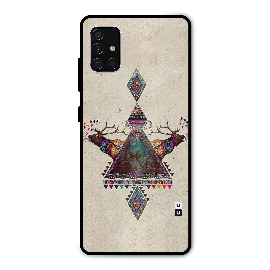Aesthetic Bull Metal Back Case for Galaxy A51