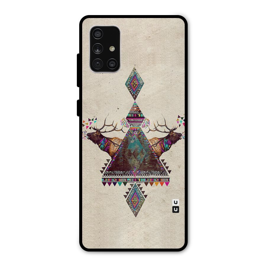 Aesthetic Bull Metal Back Case for Galaxy A71