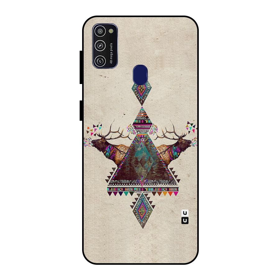 Aesthetic Bull Metal Back Case for Galaxy M30s