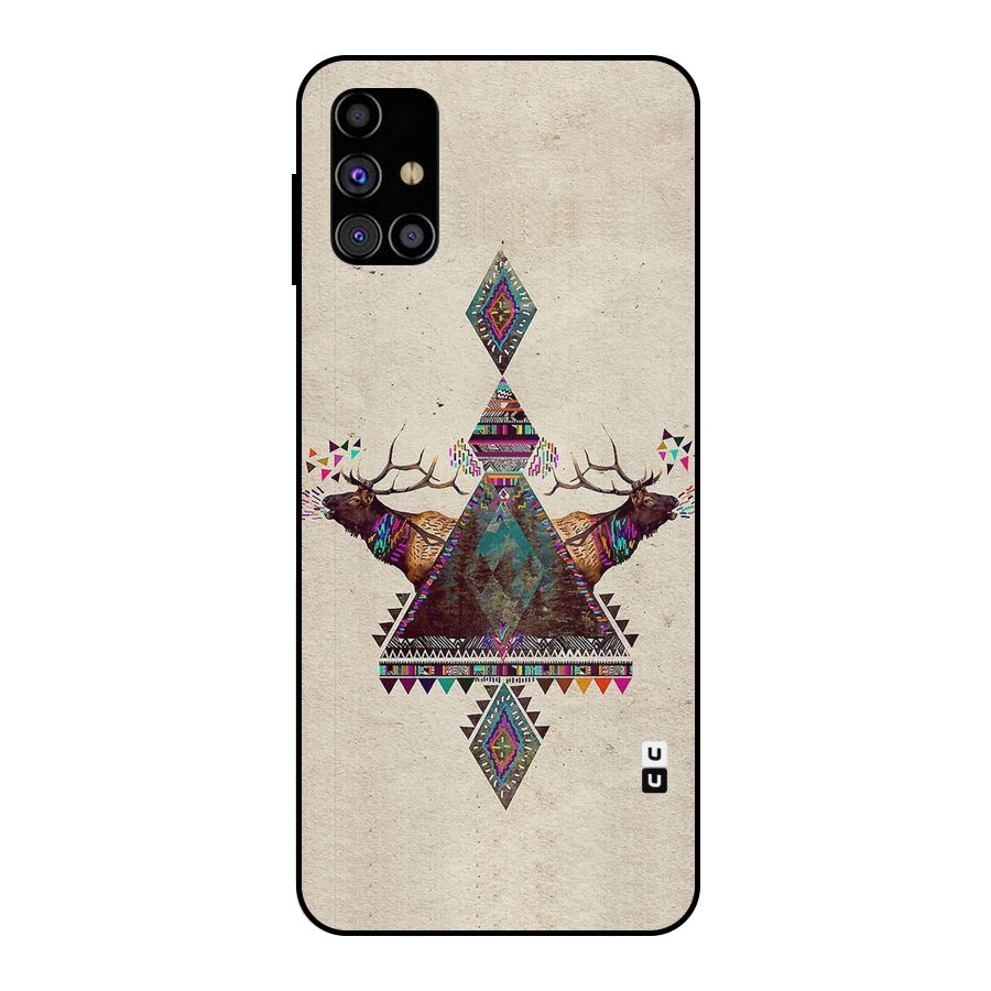 Aesthetic Bull Metal Back Case for Galaxy M31s
