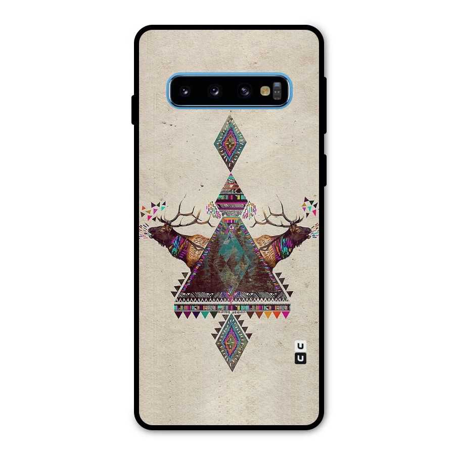 Aesthetic Bull Metal Back Case for Galaxy S10
