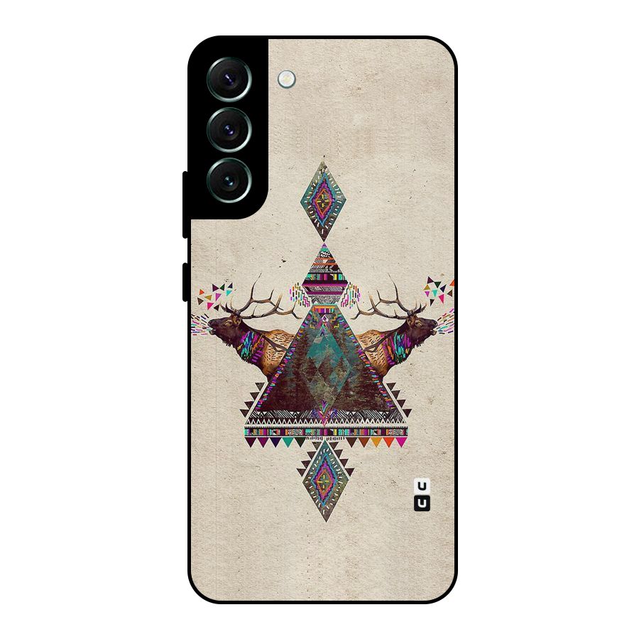 Aesthetic Bull Metal Back Case for Galaxy S22 Plus 5G