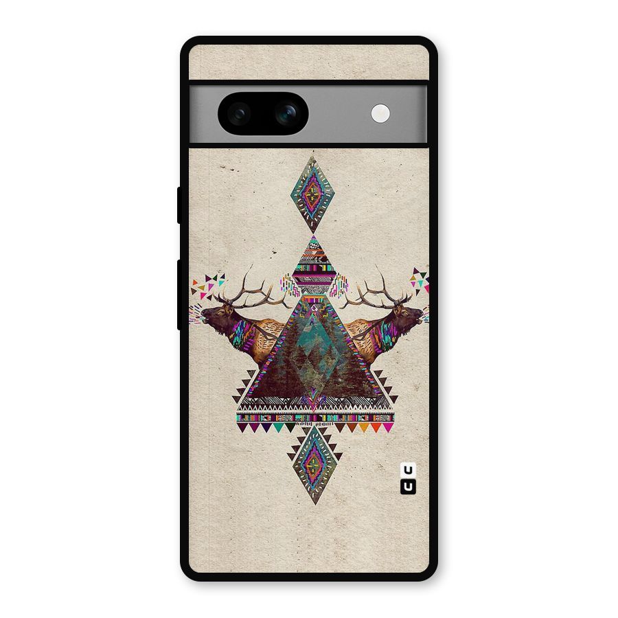 Aesthetic Bull Metal Back Case for Google Pixel 7a