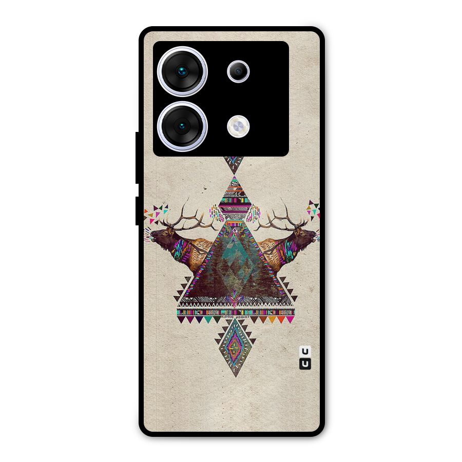 Aesthetic Bull Metal Back Case for Infinix Zero 30 5G