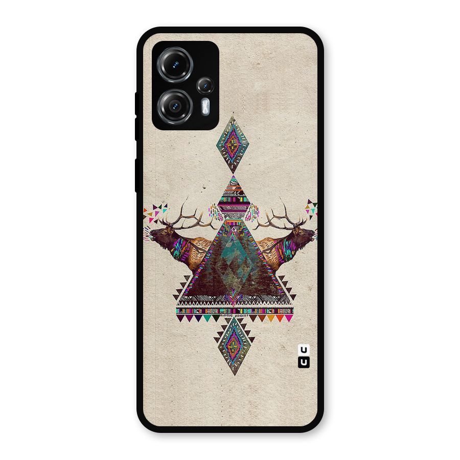 Aesthetic Bull Metal Back Case for Moto G13