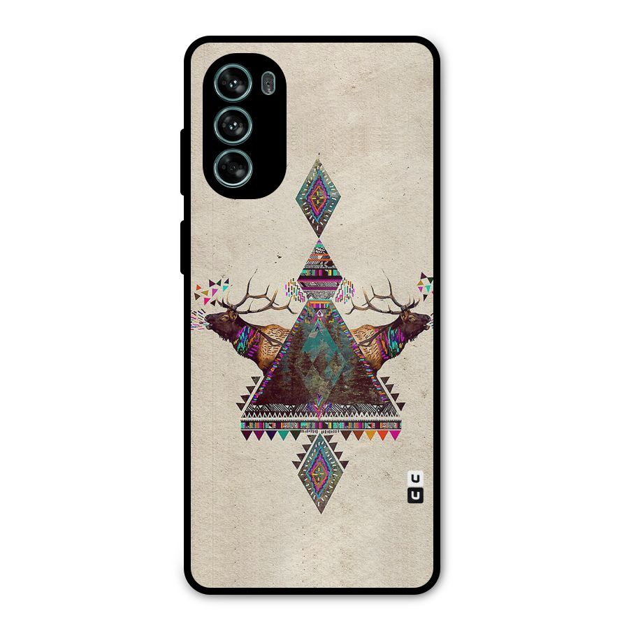 Aesthetic Bull Metal Back Case for Moto G62