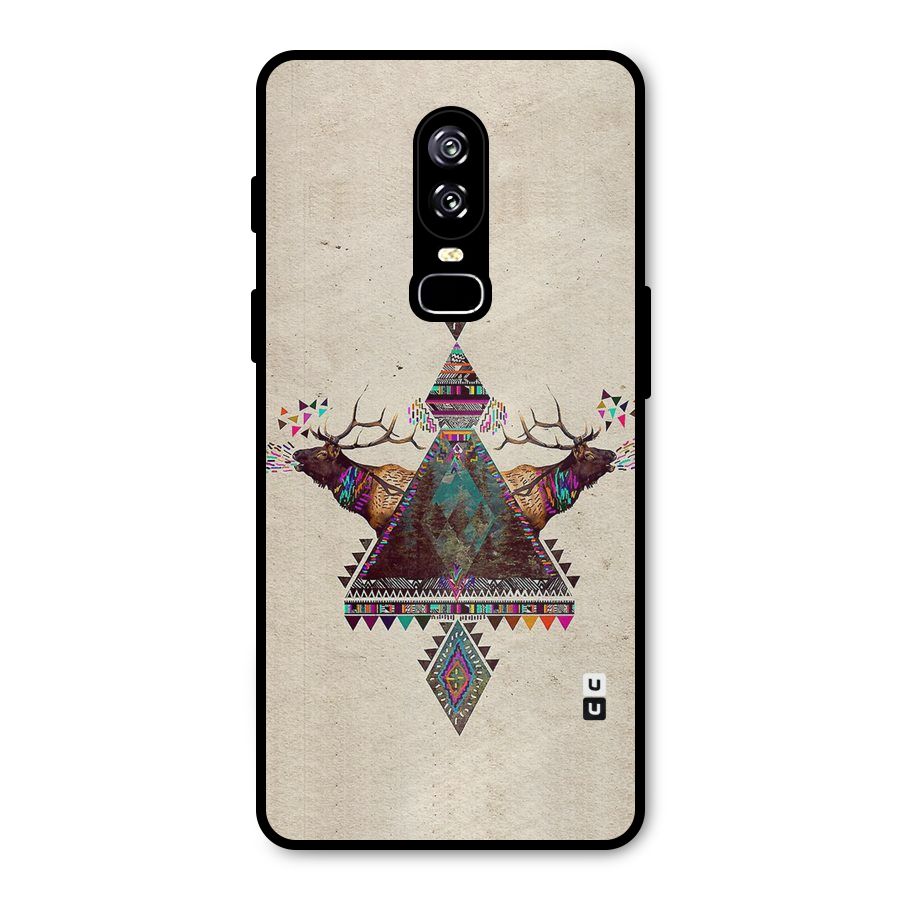 Aesthetic Bull Metal Back Case for OnePlus 6