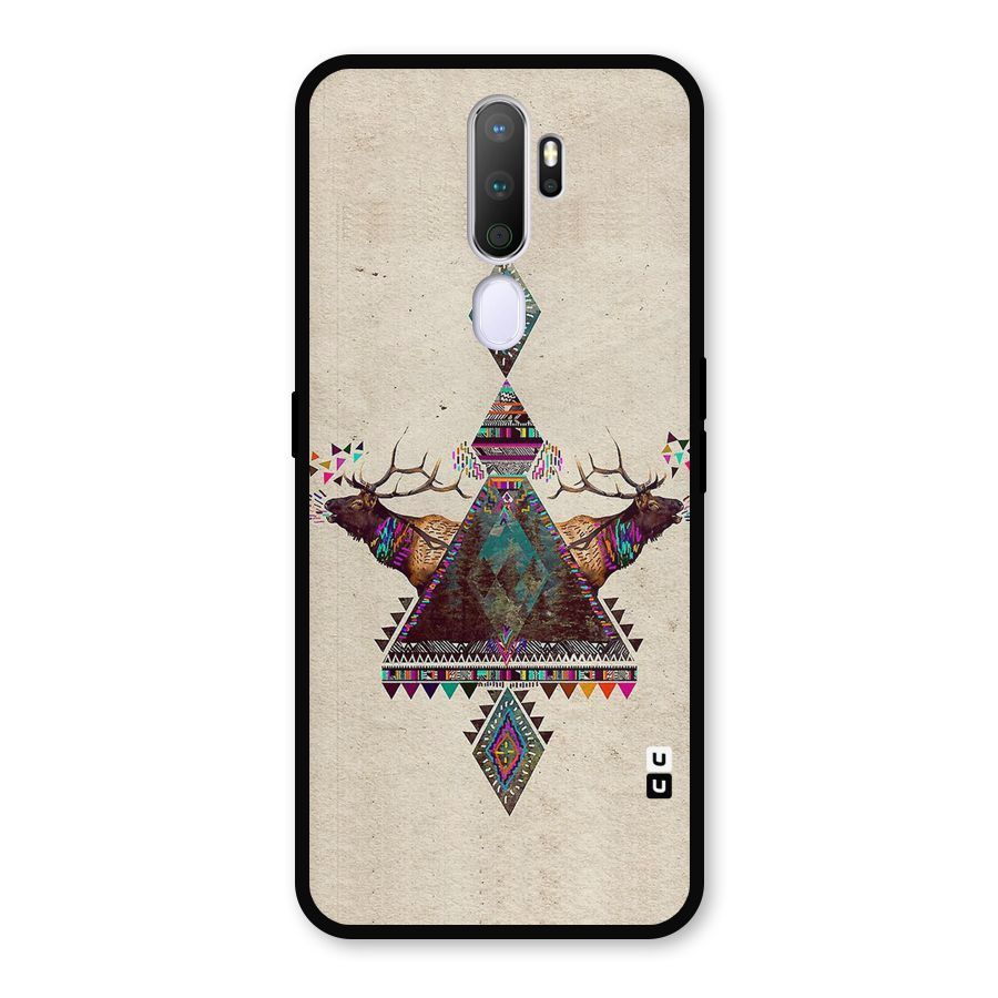 Aesthetic Bull Metal Back Case for Oppo A9 (2020)