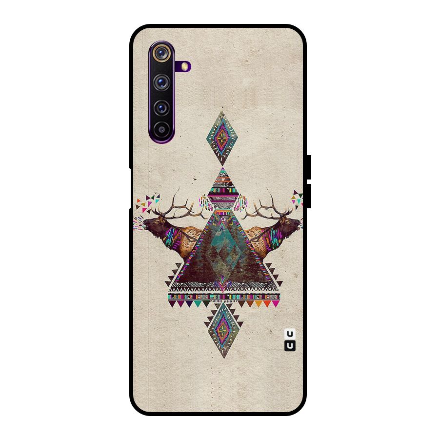 Aesthetic Bull Metal Back Case for Realme 6 Pro