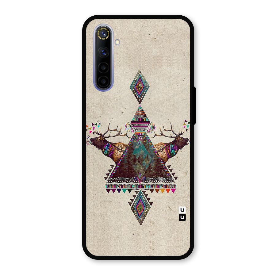 Aesthetic Bull Metal Back Case for Realme 6i