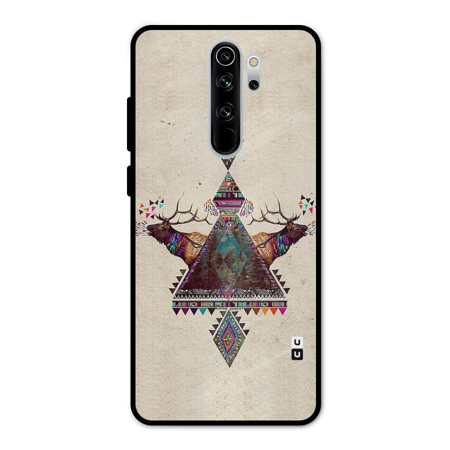 Aesthetic Bull Metal Back Case for Redmi Note 8 Pro