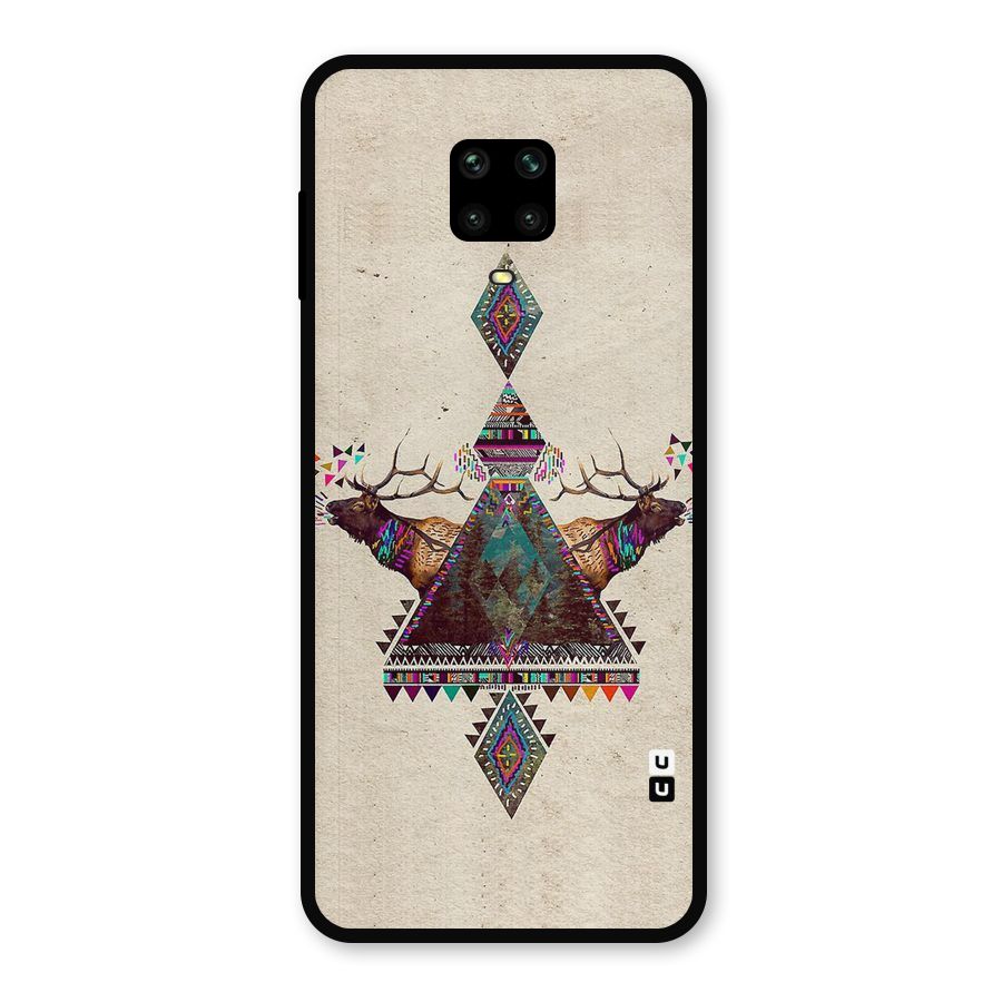 Aesthetic Bull Metal Back Case for Redmi Note 9 Pro Max