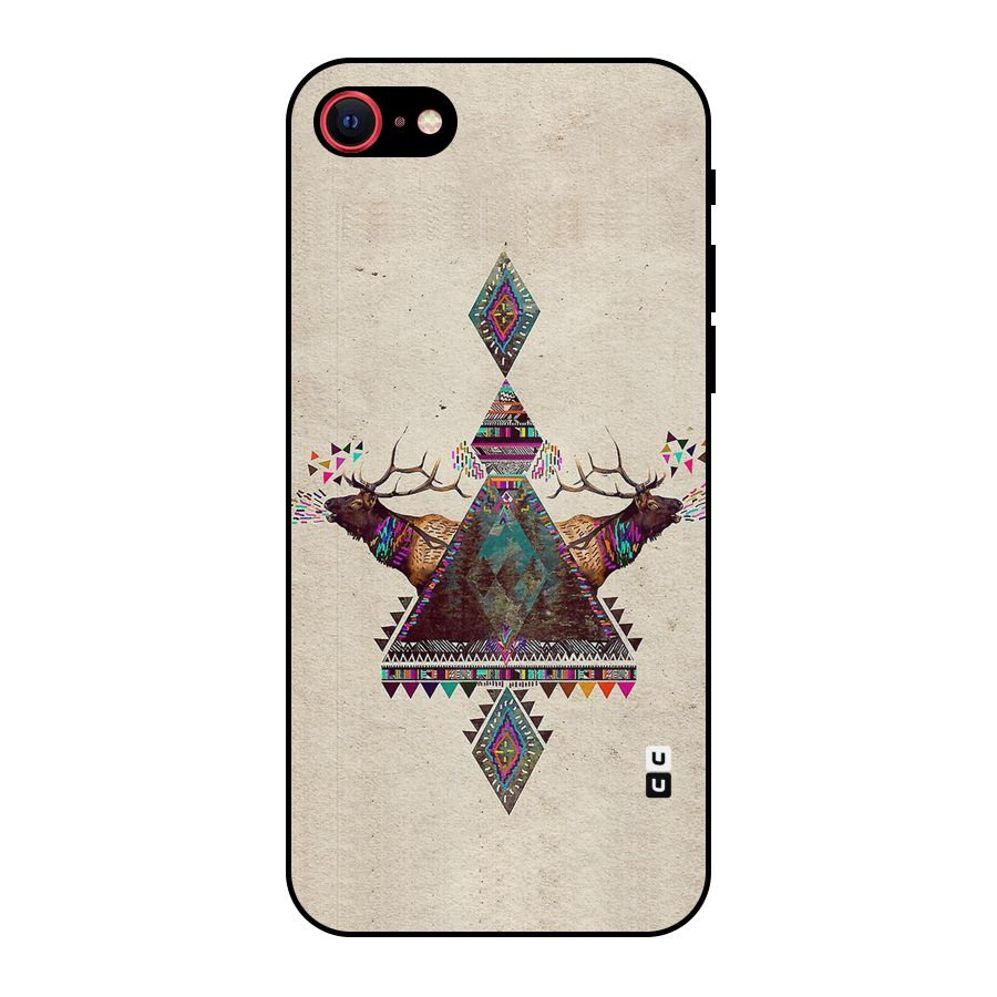 Aesthetic Bull Metal Back Case for iPhone SE 2020