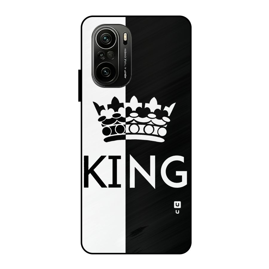 Aesthetic Crown King Metal Back Case for Mi 11X Pro