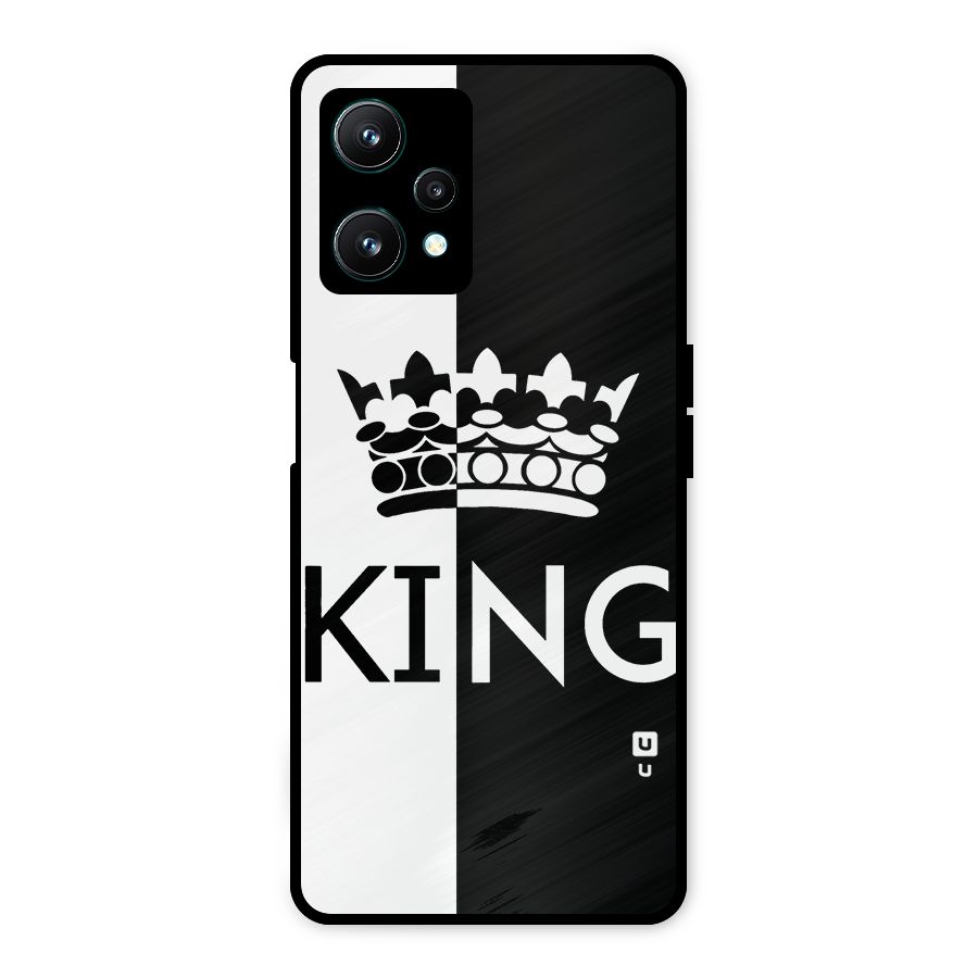 Aesthetic Crown King Metal Back Case for Realme 9 Pro 5G