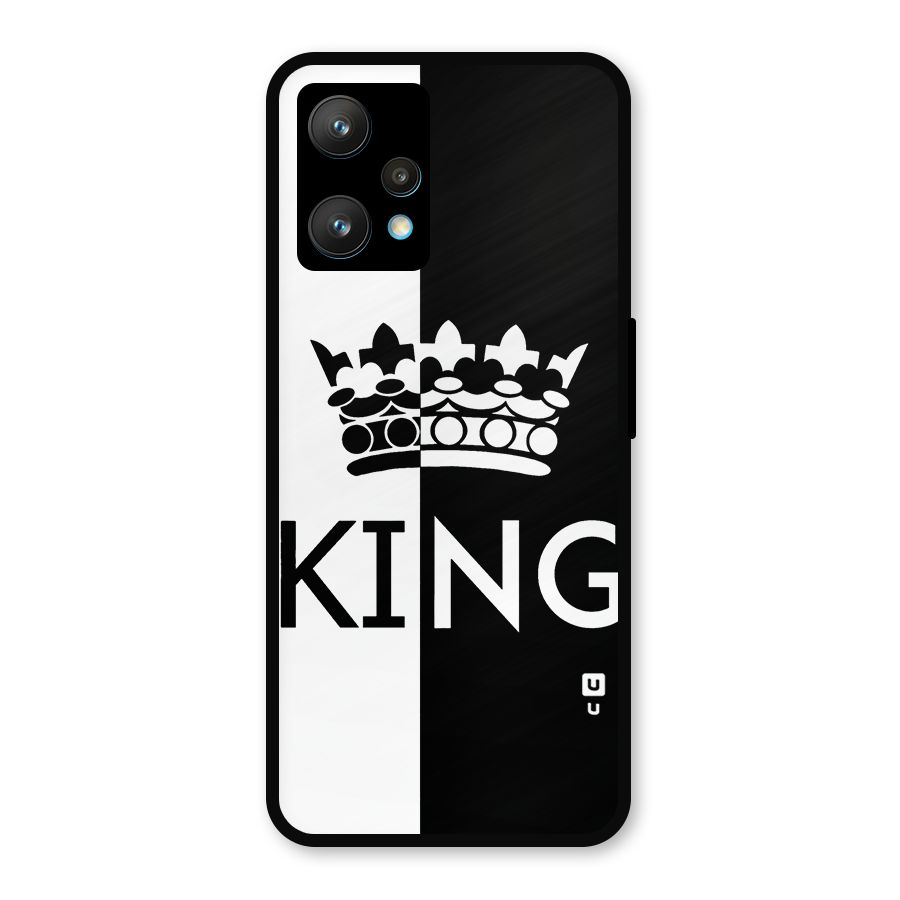 Aesthetic Crown King Metal Back Case for Realme 9 Pro Plus 5G